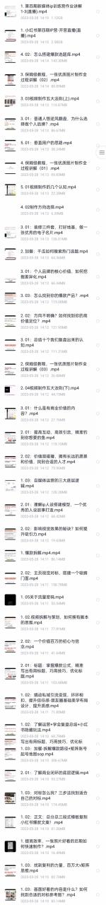 图片[2]-自媒体成长IP训练营第4期：从0到1，闭环跑通小红书（39节）-网创特工