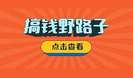 很变态但能发财的野路子，引流变现两不耽误-网创特工